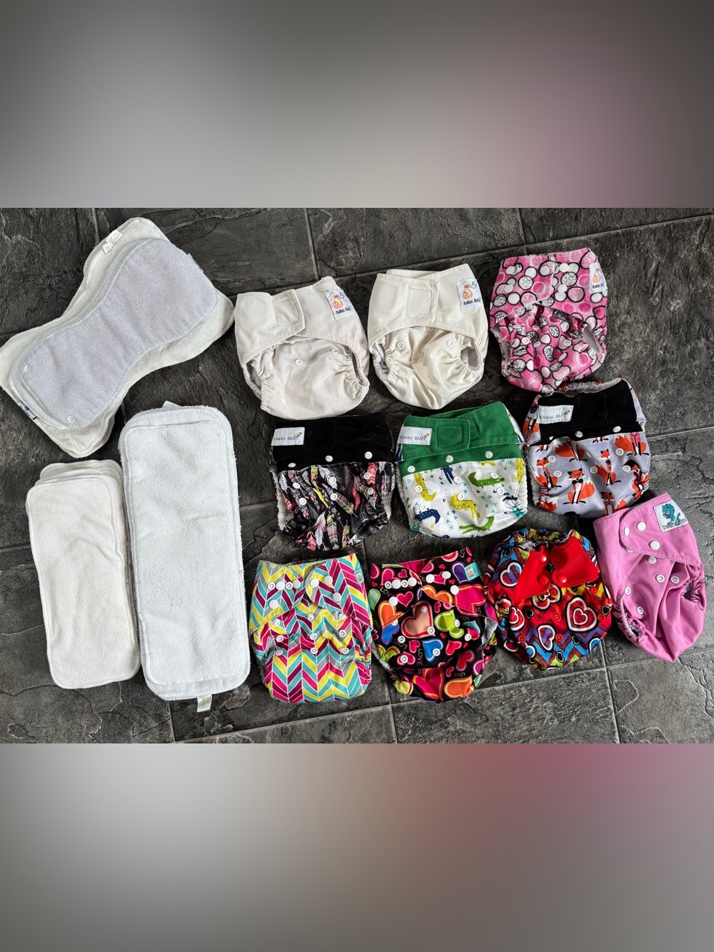 Cloth Diaper Set of 10
